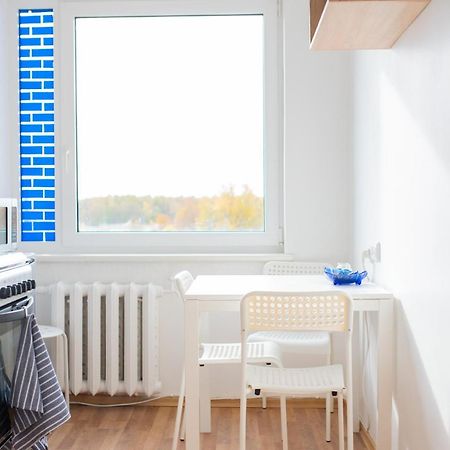 Centro Apartamentai Naujoji Akmene Exteriör bild
